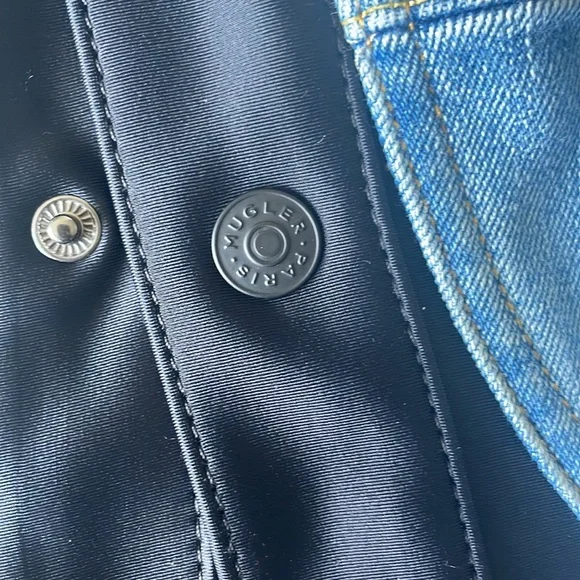 MUGLER x H&M Womens Denim Jacket - Picture 3 of 7
